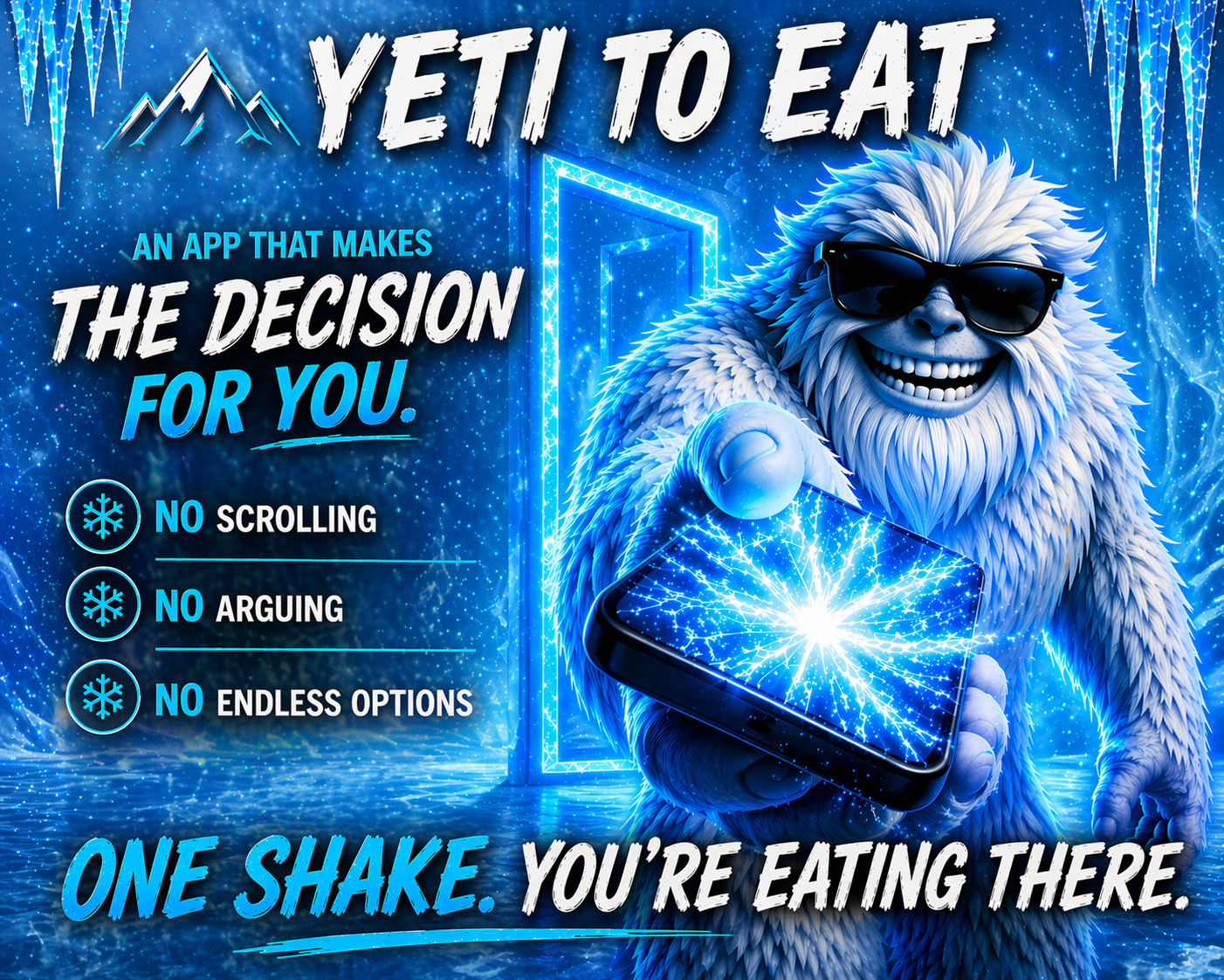 image shows yeti to eat hero image
